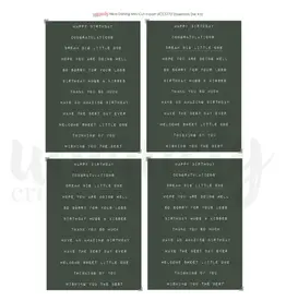 Uniquely Creative Hello Darling Mini Cut-A-Part Sheet