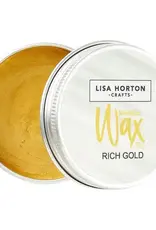 Spellbinders Lisa Horton Crafts Water Based Wax Tin - Rich Gold #871C