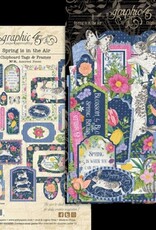 Graphic 45 Spring is in the Air Chipboard Pieces, Tags & Frames