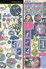 Graphic 45 Spring is in the Air- Cardstock Stickers