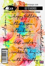 Visible Image Go To Words - A6 Stamp