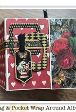 Graphic 45 Curiouser & Curiouser Wrap Around Album Kit