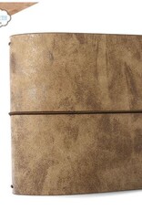 Elizabeth Craft Designs Stonewashed Brown Square XL - 5.5” x 5.5” (14 cm x 14 cm)