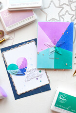 PINKFRESH STUDIO Radiating Hearts & Stars Stencil