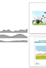 Spellbinders Landscape Edges Etched Dies from the On the Farm Collection