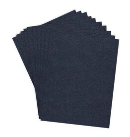 Spellbinders ColorWheel Cardstock Pack 8.5" x 11" - Indigo - 10 Sheets