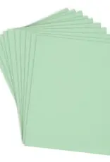 Spellbinders ColorWheel Cardstock Pack 8.5" x 11" - Mint - 10 Sheets