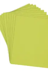 Spellbinders ColorWheel Cardstock Pack 8.5" x 11" - Peridot - 10 Sheets