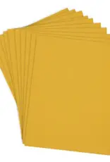 Spellbinders ColorWheel Cardstock Pack 8.5" x 11" - Saffron - 10 Sheets