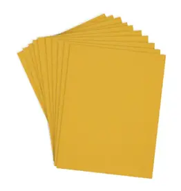 Spellbinders ColorWheel Cardstock Pack 8.5" x 11" - Saffron - 10 Sheets
