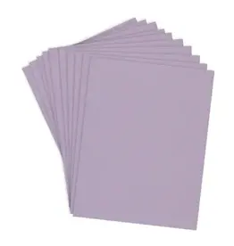 Spellbinders ColorWheel Cardstock Pack 8.5" x 11" - Lavender - 10 Sheets