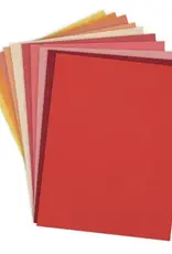 Spellbinders ColorWheel Cardstock Pack 8.5" x 11" - Warm Assortment  - 20 Sheets