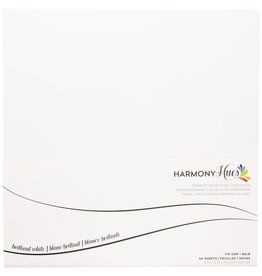 Harmony Hues Harmony Hues Brilliant White 12x12 Cardstock 65#-50 sheets