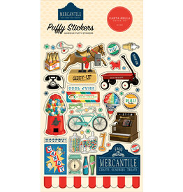 Carta Bella Mercantile Puffy Stickers