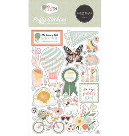 Carta Bella That's My Girl Puffy Stickers