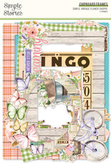 Simple Stories Simple Vintage Flower Shoppe - Chipboard Frames