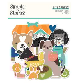 Simple Stories Fur Baby Dog - Bits & Pieces