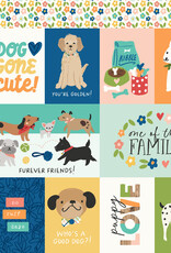 Simple Stories Fur Baby Dog - Elements 2  - 12x12 Pattern Paper