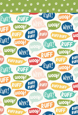 Simple Stories Fur Baby Dog - Ruff Life - 12x12 Pattern Paper
