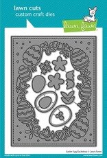 Lawn Fawn easter egg backdrop die