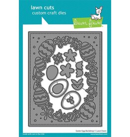 Lawn Fawn easter egg backdrop die