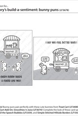 Lawn Fawn Henry’s Built A Sentiments - Bunny Puns - Stamps