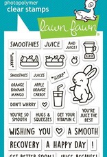 Lawn Fawn treat cart add-on stamp: smoothies 'n juice