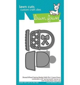 Lawn Fawn Reveal A Wheel - Spring Basket Add On - Dies