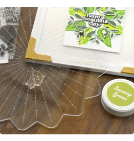 AltNew Altenew Stampwheel Radial Grid Flip Plate