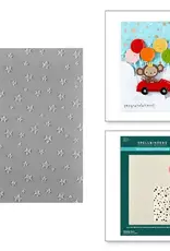 Spellbinders Little Smiles Collection-Wishing Stars 3D Embossing Folder