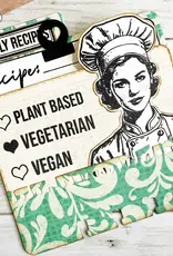 Elizabeth Craft Designs Let's Cook - Stamps and Die