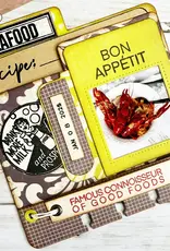 Elizabeth Craft Designs Let's Eat - Stamps