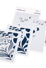 PINKFRESH STUDIO Foliage Flair Stamp, Die and Stencil