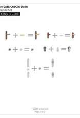 ALTENEW Creative Cuts: Old City Doors Layering Die Set