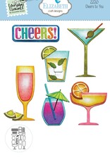 Elizabeth Craft Designs Sunny Days Collection: Cheers To You Die Set