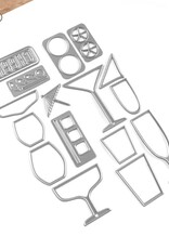 Elizabeth Craft Designs Sunny Days Collection: Cheers To You Die Set