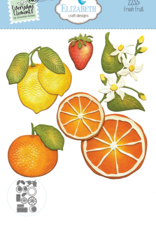 Elizabeth Craft Designs Sunny Days Collection: Fresh Fruit Die Set