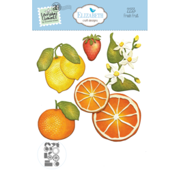 Elizabeth Craft Designs Sunny Days Collection: Fresh Fruit Die Set