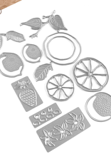 Elizabeth Craft Designs Sunny Days Collection: Fresh Fruit Die Set