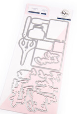 PINKFRESH STUDIO Classic Correspondence - Stamp. Die and Stencil