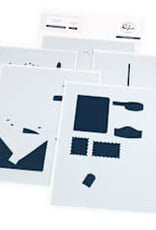 PINKFRESH STUDIO Classic Correspondence - Stamp. Die and Stencil