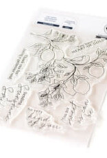 PINKFRESH STUDIO Heart of Gold Stamp, Die and Stencils