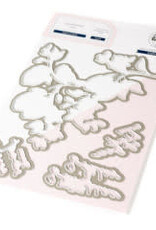 PINKFRESH STUDIO Heart of Gold Stamp, Die and Stencils
