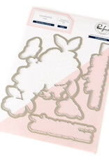 PINKFRESH STUDIO Butterflies in Bloom Stamp, Die and Stencil