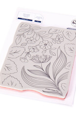 PINKFRESH STUDIO Foliage Flair Stamp, Die and Stencil