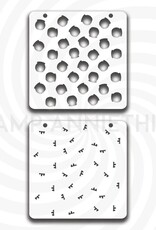 Stamp Anniething Honeypots - Layered Stencils