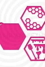 Stamp Anniething Honeycomb Mini Album - Builder Dies