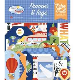 Echo Park Born To Travel Frames & Tags