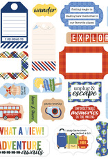 Echo Park Born To Travel Frames & Tags