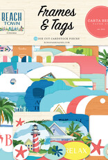 Carta Bella Beach Town Frames & Tags